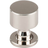 Top Knobs - Lily Knob 1 Inch Polished Nickel - Polished Nickel
