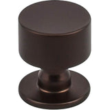 Top Knobs - Lily Knob 1 1/8 inch Oil Rubbed Bronze - Oil Rubbed Bronze