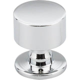 Top Knobs - Lily Knob 1 1/8 inch Polished Chrome - Polished Chrome