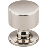 Top Knobs - Lily Knob 1 1/8 inch Polished Nickel - Polished Nickel