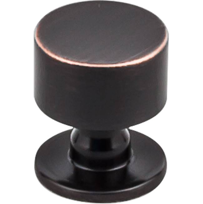 Top Knobs - Lily Knob 1 1/8 inch Tuscan Bronze - Tuscan Bronze
