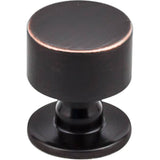 Top Knobs - Lily Knob 1 1/8 inch Tuscan Bronze - Tuscan Bronze
