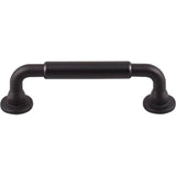 Top Knobs - Lily Pull 3 3/4 Inch (c-c) Flat Black - Flat Black