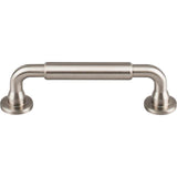 Top Knobs - Lily Pull 3 3/4 Inch (c-c) Brushed Satin Nickel - Brushed Satin Nickel