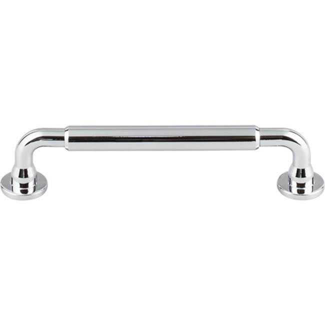 Top Knobs - Lily Pull 5 1/16 Inch (c-c) Polished Chrome - Polished Chrome