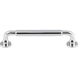 Top Knobs - Lily Pull 5 1/16 Inch (c-c) Polished Chrome - Polished Chrome