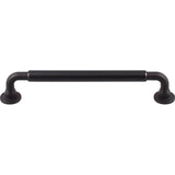 Top Knobs - Lily Pull 6 5/16 Inch (c-c) Flat Black - Flat Black