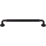 Top Knobs - Lily Pull 7 9/16 Inch (c-c) Flat Black - Flat Black