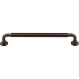 Top Knobs - Lily Pull 7 9/16 Inch (c-c) Oil Rubbed Bronze - Oil Rubbed Bronze