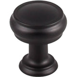 Top Knobs - Eden Knob 1 Inch Flat Black - Flat Black