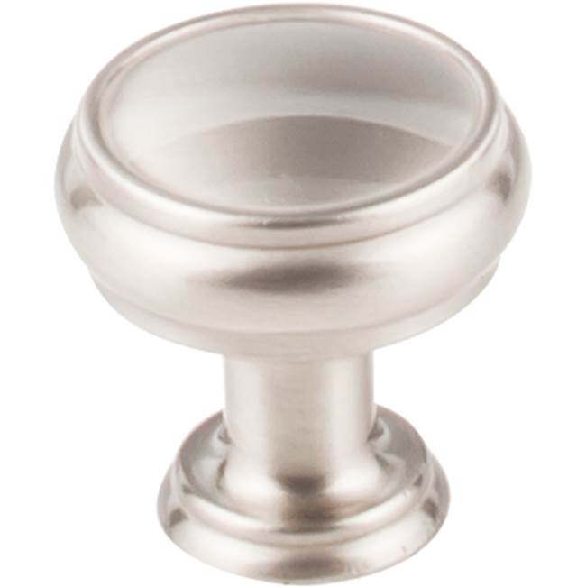 Top Knobs - Eden Knob 1 3/16 Inch Brushed Satin Nickel - Brushed Satin Nickel