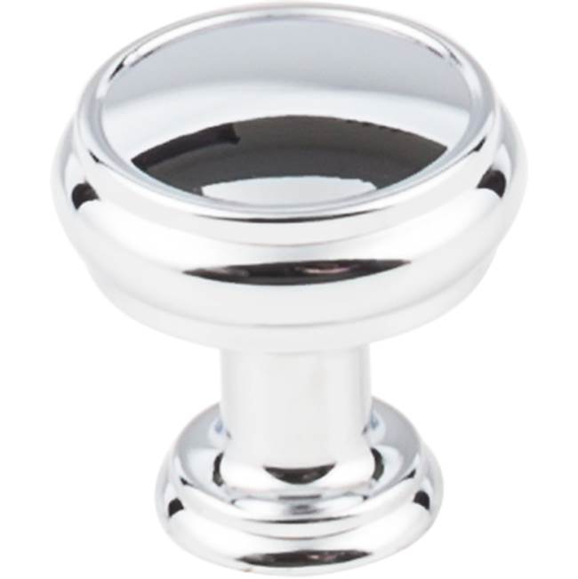 Top Knobs - Eden Knob 1 3/16 Inch Polished Chrome - Polished Chrome
