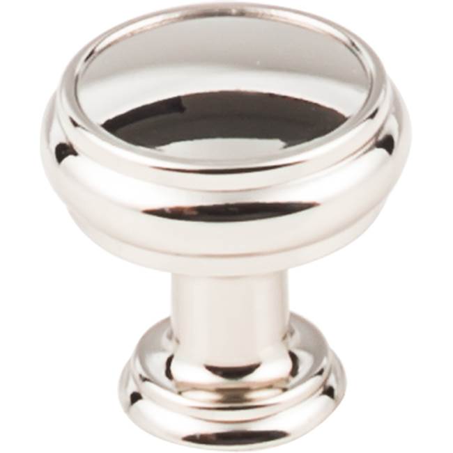 Top Knobs - Eden Knob 1 3/16 Inch Polished Nickel - Polished Nickel