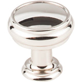Top Knobs - Eden Knob 1 3/16 Inch Polished Nickel - Polished Nickel