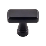 Top Knobs - Kingsbridge Knob 1 3/8 Inch Flat Black - Flat Black