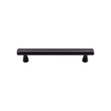 Top Knobs - Kingsbridge Pull 5 1/16 Inch (c-c) Flat Black - Flat Black