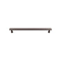 Top Knobs - Kingsbridge Appliance Pull 12 Inch (c-c) Ash Gray - Ash Gray