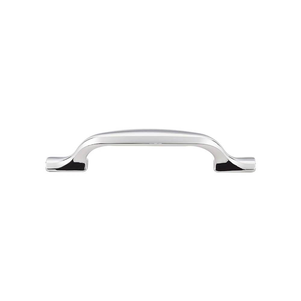Top Knobs - Torbay Pull 3 3/4 Inch (c-c) Polished Chrome - Polished Chrome