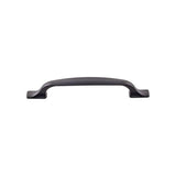 Top Knobs - Torbay Pull 5 1/16 Inch (c-c) Flat Black - Flat Black