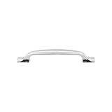Top Knobs - Torbay Pull 5 1/16 Inch (c-c) Polished Chrome - Polished Chrome