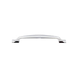 Top Knobs - Torbay Pull 6 5/16 Inch (c-c) Polished Chrome - Polished Chrome