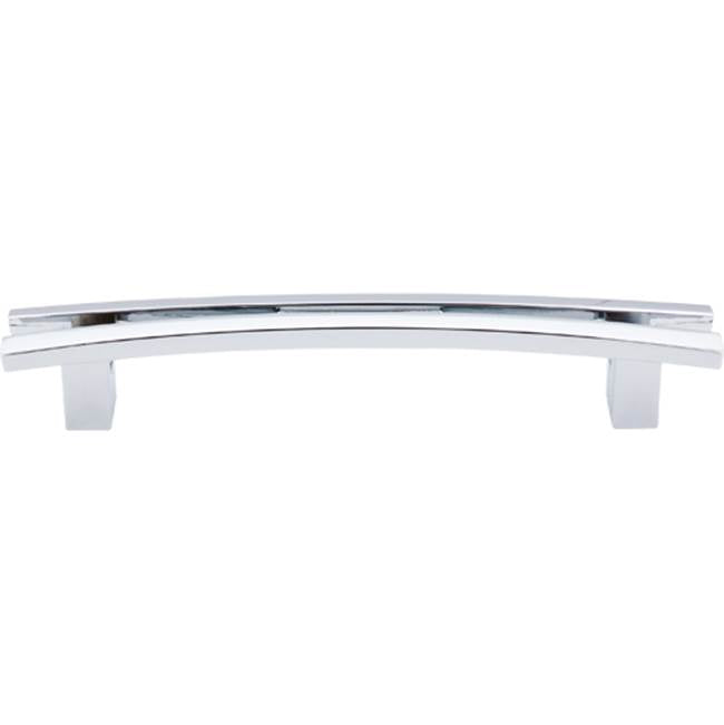 Top Knobs - Flared Pull 5 Inch (c-c) Polished Chrome - Polished Chrome