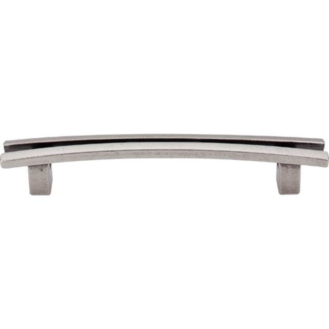 Top Knobs - Flared Pull 5 Inch (c-c) Pewter Antique - Pewter Antique