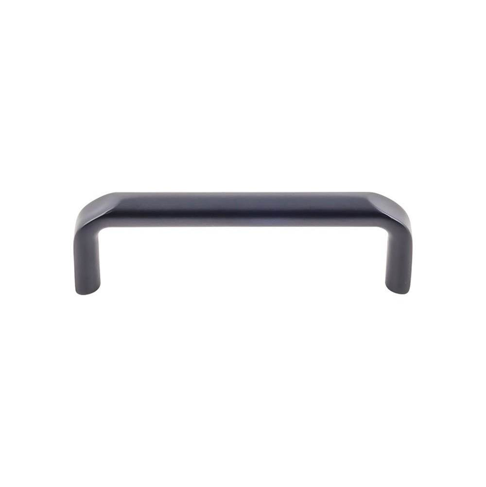 Top Knobs - Exeter Pull 3 3/4 Inch (c-c) Flat Black - Flat Black