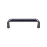 Top Knobs - Exeter Pull 3 3/4 Inch (c-c) Flat Black - Flat Black