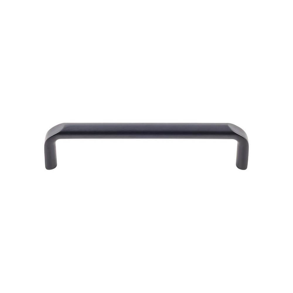 Top Knobs - Exeter Pull 5 1/16 Inch (c-c) Flat Black - Flat Black