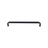 Top Knobs - Exeter Pull 7 9/16 Inch (c-c) Flat Black - Flat Black