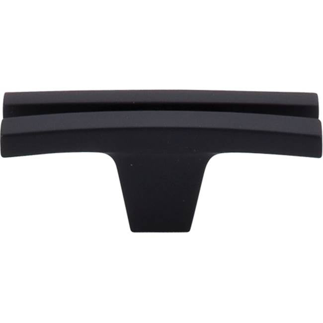 Top Knobs - Flared Knob 2 5/8 Inch Flat Black - Flat Black