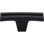 Top Knobs - Flared Knob 2 5/8 Inch Flat Black - Flat Black