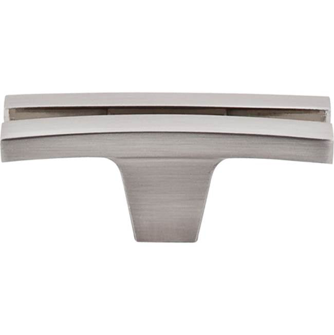 Top Knobs - Flared Knob 2 5/8 Inch Brushed Satin Nickel - Brushed Satin Nickel