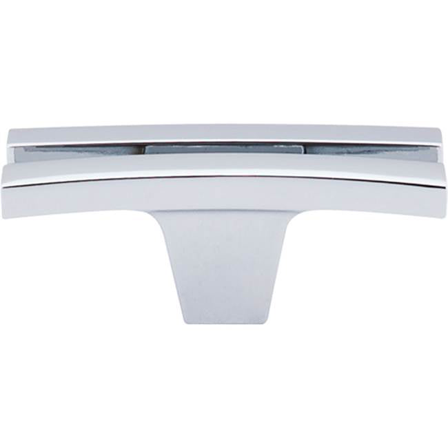 Top Knobs - Flared Knob 2 5/8 Inch Polished Chrome - Polished Chrome