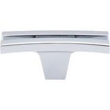 Top Knobs - Flared Knob 2 5/8 Inch Polished Chrome - Polished Chrome