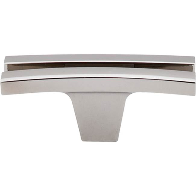 Top Knobs - Flared Knob 2 5/8 Inch Polished Nickel - Polished Nickel