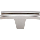 Top Knobs - Flared Knob 2 5/8 Inch Polished Nickel - Polished Nickel