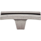 Top Knobs - Flared Knob 2 5/8 Inch Pewter Antique - Pewter Antique