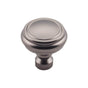 Top Knobs - Brixton Rimmed Knob 1 1/4 Inch Ash Gray - Ash Gray