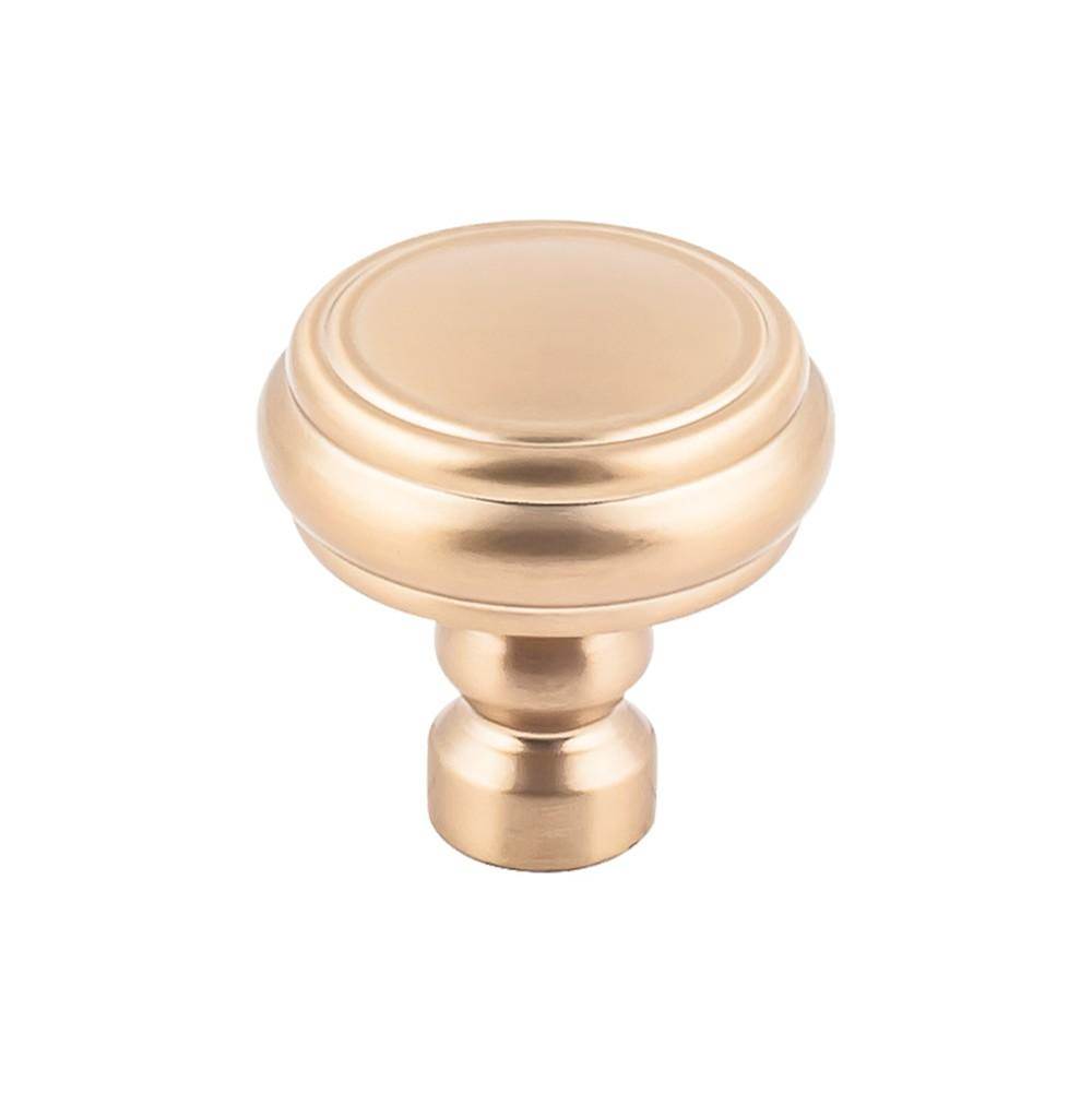 Top Knobs - Brixton Rimmed Knob 1 1/4 Inch Honey Bronze - Honey Bronze