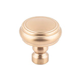 Top Knobs - Brixton Rimmed Knob 1 1/4 Inch Honey Bronze - Honey Bronze