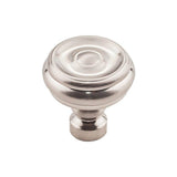 Top Knobs - Brixton Button Knob 1 1/4 Inch Brushed Satin Nickel - Brushed Satin Nickel