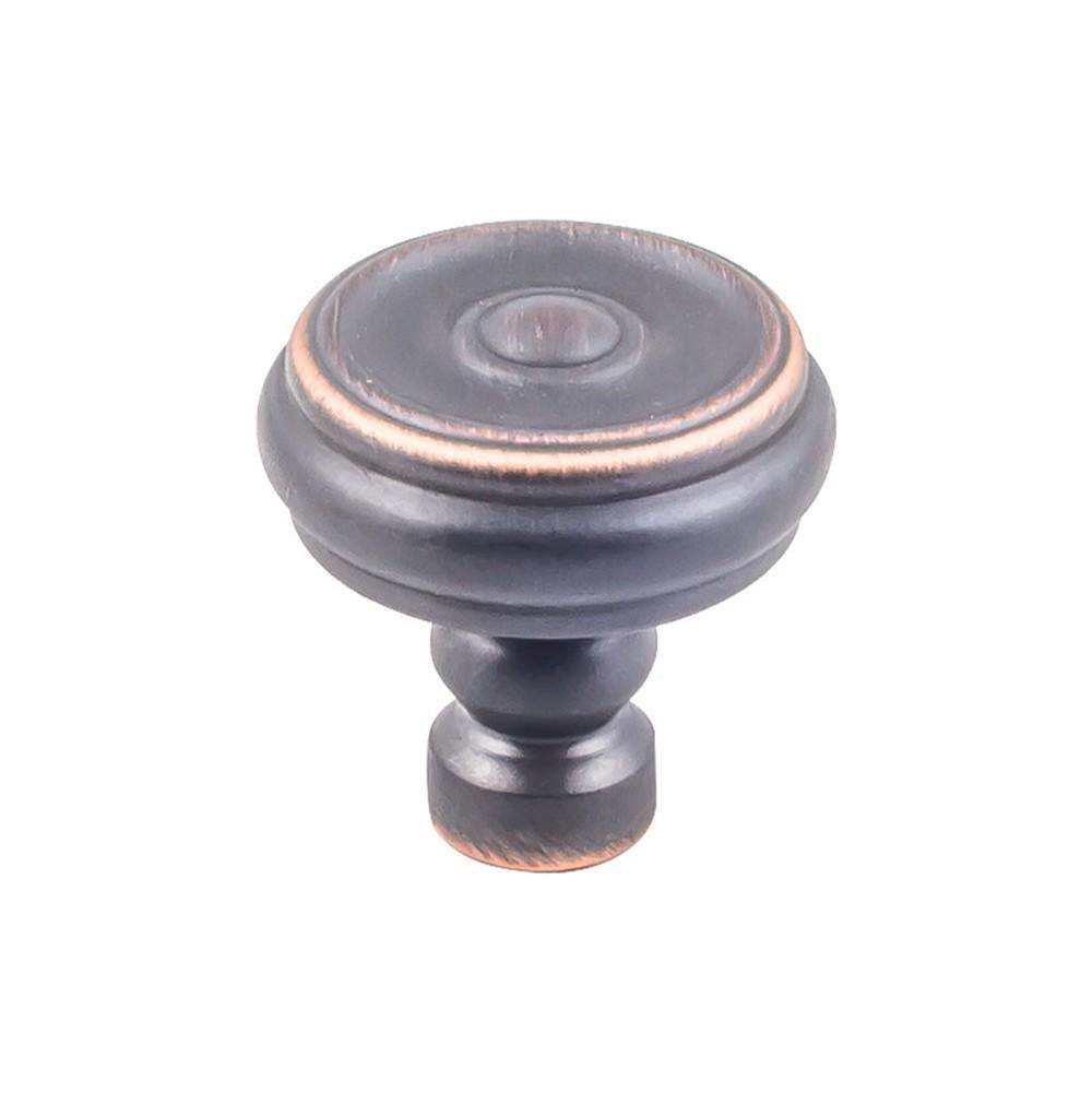 Top Knobs - Brixton Button Knob 1 1/4 Inch Umbrio - Umbrio