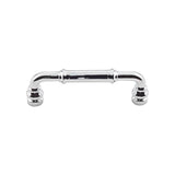 Top Knobs - Brixton Pull 3 3/4 Inch (c-c) Polished Chrome - Polished Chrome