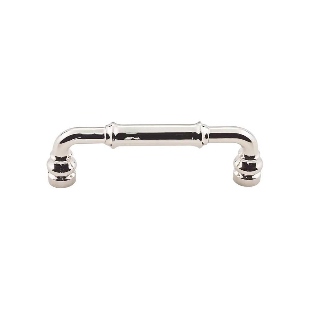 Top Knobs - Brixton Pull 3 3/4 Inch (c-c) Polished Nickel - Polished Nickel