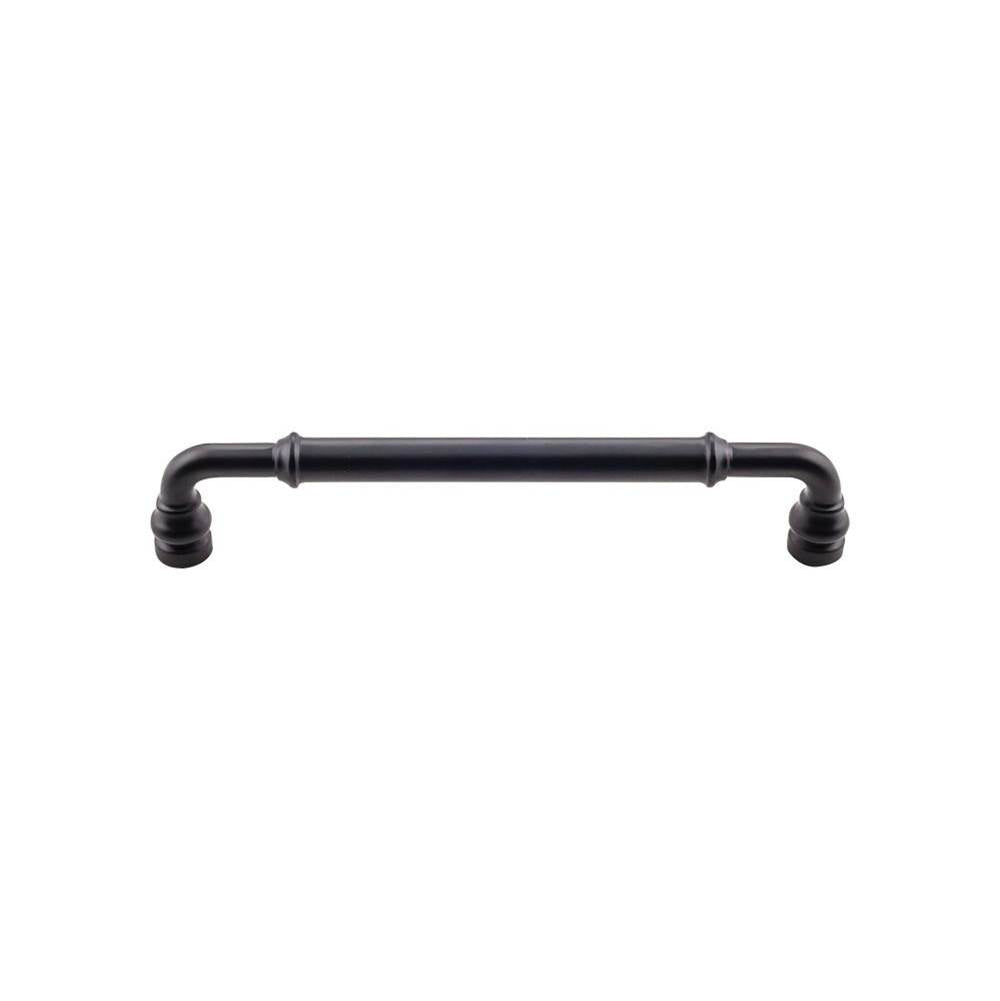 Top Knobs - Brixton Pull 6 5/16 Inch (c-c) Flat Black - Flat Black