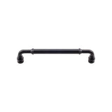 Top Knobs - Brixton Pull 6 5/16 Inch (c-c) Flat Black - Flat Black