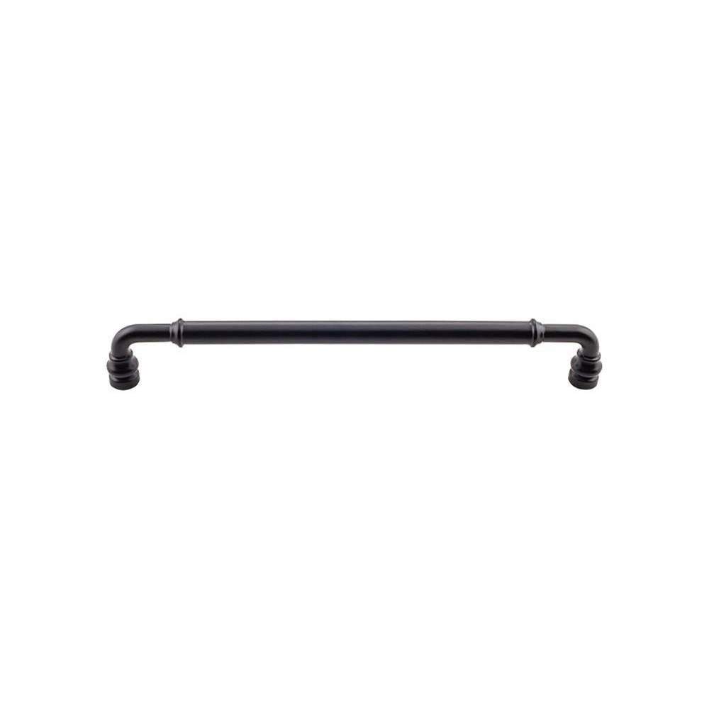 Top Knobs - Brixton Pull 8 13/16 Inch (c-c) Flat Black - Flat Black