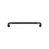 Top Knobs - Brixton Appliance Pull 12 Inch (c-c) Flat Black - Flat Black